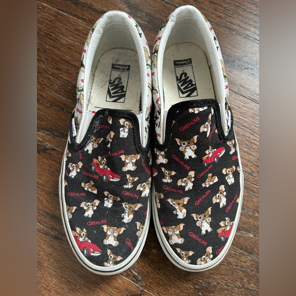 Vans X House of Horror Custom Comfycush Slip on Shoes